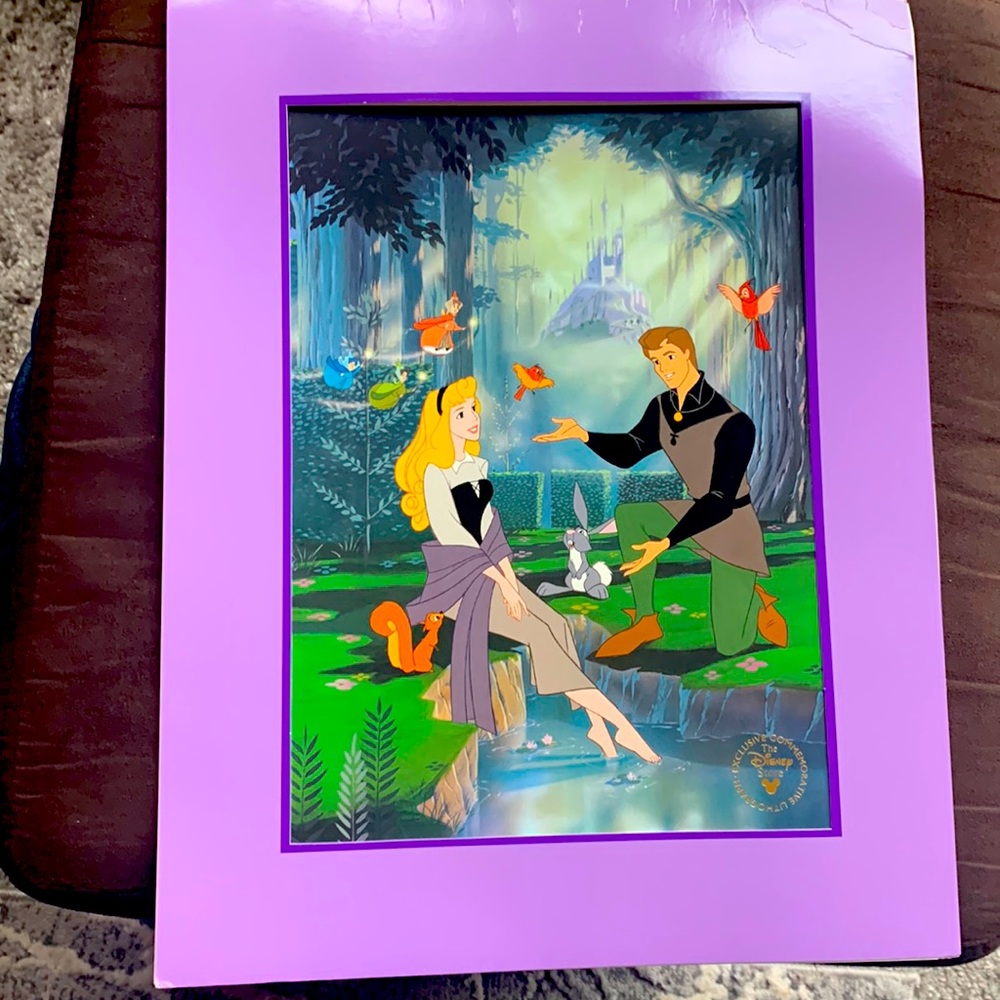 Sleeping Beauty Lithograph